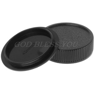 Rear Lens Body Cap Camera Cover M42 42Mm Anti-stof Schroef Mount Bescherming Zwart