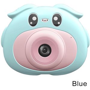Kids Camera Hd Digitale Draagbare Dual Cam Lens Cartoon Piggy Camera Mini Sport Dv Kind Verjaardag Kerstcadeau Voor Meisjes jongens