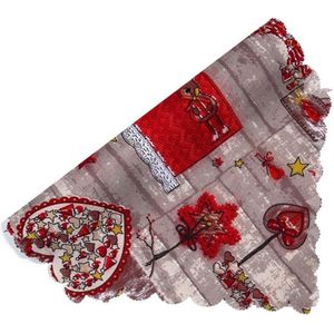 ABAKUHAUS Kerstmis- Placemat Set van 4, winter Forest
