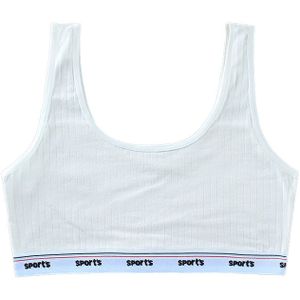 [B244] Meisjes Beha Voor Tiener Ademend Ondergoed Meisjes Training Beha Brief Tieners Crop Top Puberteit Sport Bras Zomer vest