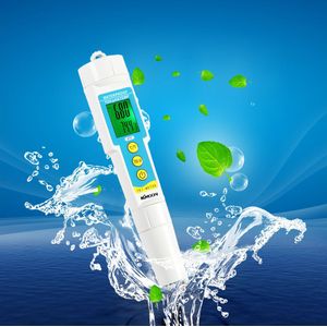 Mini 3 in 1 aquarium Waterkwaliteit Tester Monitor Online medidor de pH Meter Acidometer Analyzer misuratore teste phmetro