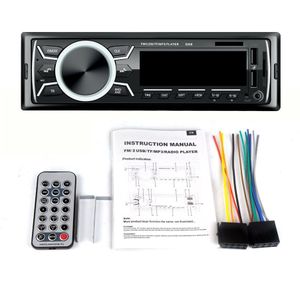 Autoradio 1 Din Bluetooth Stereo MP3 Speler 2 Usb/Tf/Fm Head Unit Non Cd 7 Kleur usb Sd Aux Auto Elektronica In-Dash Autoradio