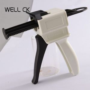50pcs Mengen Tips Nozzles Dispenser Gun 1:1 1:2 Tandheelkundige Materialen Indruk Odontologia Tandarts Tandheelkunde Instrument Gereedschap