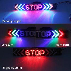 1Pc Led Motorfiets Licht Flash Stop Moto Indicator Lamp Brake Richtingaanwijzer Rijden Achterlicht 12V Universele Waarschuwing Dag licht