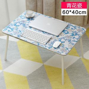 De Notebook Computer Bureau Slaapzaal Bed Met EEN Kleine Tafel Tafel Vouwen Luie Mensen Gecontracteerd Studie Bureau