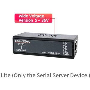 Seriële Poort RS232 Naar Ethernet Seriële Poort Apparaat Server Elfin-EE10 Ondersteuning Tcp/Ip Telnet Modbus Tcp Protocol