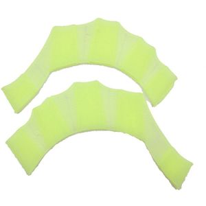 1 paar Zwemmen Handschoenen Swim Gear Fin Handgrepen Vinnen Siliconen Training Paddle Fladderende Fin Handschoenen
