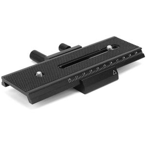 2 Way Macro Focusing Rail Slider Met 1/4 ""Montage Schroef Voor Close-Up Opnamen Statief Ball Head Camera slider Camera Rail Slide