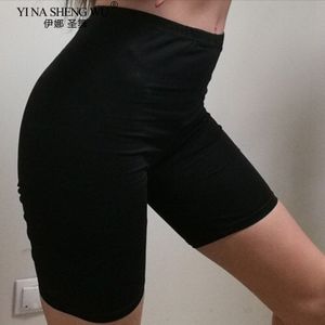 Vrouwen Zomer Yoga Fietsbroek Stretch Basic Korte Solid Black Shorts Voor Vrouwen Vrouwelijke Kleding Pantalones Joggingbroek