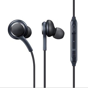 Oortelefoon Zwart 3.5Mm In-Ear Met Microfoon Draad Headset Voor Samsung Galaxy S8 S9 Smartphone Hoofdtelefoon Akg P27