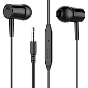 1Pcs Universele Oortelefoon 3.5Mm In-Ear Bass Stereo Oordopjes Headset Bedrade Voor Mobiele Telefoon Bluetooth Stereo Oordopjes muziek Oortelefoon