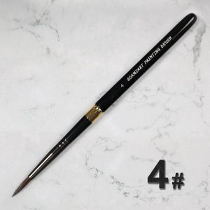 1Pc Eekhoorn Haar Kwast Draagbare Art Schilderij Borstels Artistieke Aquarel Borstel Voor Olie Tekening Art Supplies