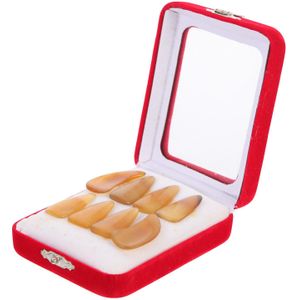 1 Set Guzheng Nagels Professionele Nail Covers Guzheng Gebruik Vinger Beschermers