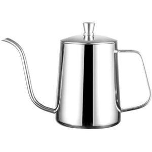 600/350Ml Rvs Koffie Drip Ketel Zwanenhals Giet Over Koffie Thee Pot Met Rvs Handvat Keuken theepot
