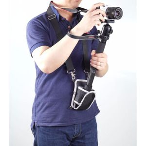 Multifunctionele Fotografie Verstelbare Camera Taille Riem Sling Bag Case Pouch Statief Houder Strap
