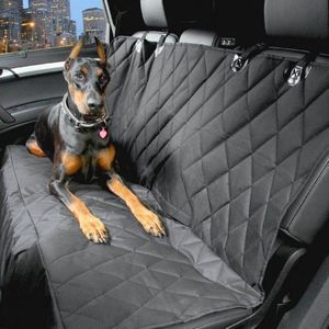 Hond Auto Seat Cover Luxe Gewatteerde Auto Reizen Pet Dog Carrier Auto Bench Seat Cover Waterdicht Pet Hangmat Mat Kussen protector