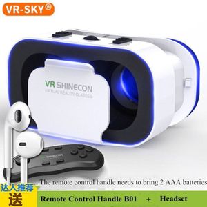 Vr Bril Vr Shinecon Doos 5th Generatie Virtual Reality Bril 3D Bril Voor Smartphone Headset Bril Casque