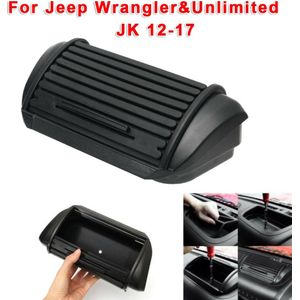 Dashboard Opbergdoos Organizer Abs Center Console Tray Voor Jeep Wrangler Unlimited Jk 12-17 Auto Interieur