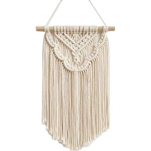 Nordic Hand-Geweven Tapijt Bohemian Thuis Wanddecoratie Ambachten Custom Katoenen Touw Indoor Muur Tape Macrame Deken