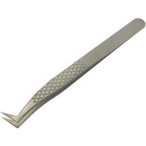 1 Pc Pincet Rvs Wimper Pincet Professionele Voor Wimpers Extension Lash Enten Makeup Tools