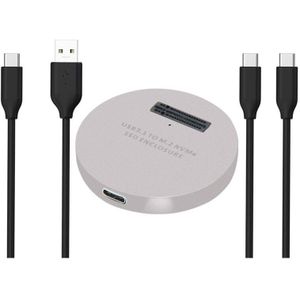 H1111Z M2 SSD Case NVME Behuizing M.2 naar USB Type C 3.1 SSD Adapter voor NVME PCIE NGFF SATA M /B Sleutel SSD Schijf Doos M.2 SSD Case