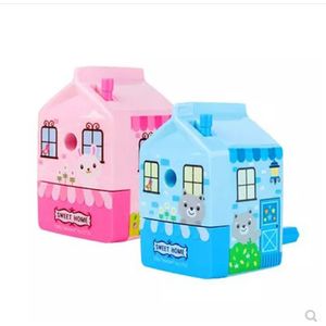 0724 Mechanische Puntenslijper Hand Crank School Chancery Briefpapier Kantoor Kawaii Huis Model Voor Student Kids