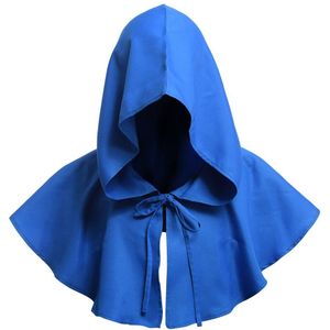 Middeleeuwen Cosplay Death Mantel Kostuums Halloween Carnaval Kerst Pagan Cosplay Hooded Mantel Kostuum Priester Kleding