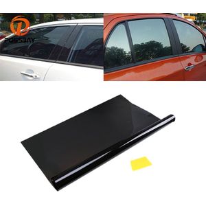 POSSBAY 50*600CM Car Window Tint Film VLT 5% Raamfolies Auto Thuis Glas UV- proof Raam Verven Roll