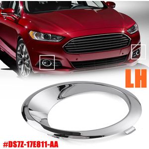 LH/RH Chrome Mistlamp Cover Bezel Trim Ring voor Ford Fusion Mondeo