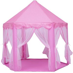 Spelen Fairy Huis Indoor En Outdoor Kids Play Tent Hexagon Prinses Kasteel Speelhuisje Voor Meisjes Grappige Roze