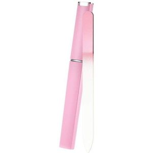 Premium Glas Nagelvijl Met Case, Crystal Nail File, Professionele Salon Manicure Tool Voor Natuurlijke Nagels, Voor Vrouwen Meisjes