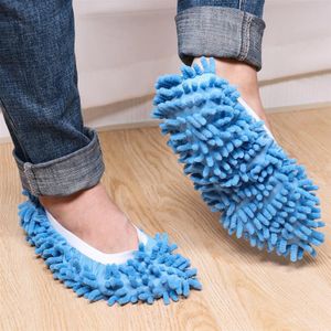 6Pcs Microfiber Floor Dust Cleaning Slippers Luie Dweilen Schoenen Household Cleaning Tools Floor Cleaning Lazy Schoen Covers Dust