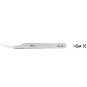Professionele Wimper Pincet 3D Volume Wimper Extension Tweezer Uitstekende Sluiting Fan Lash Wenkbrauw Pincet Eye Makeup Tools