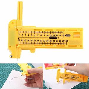 1-30Cm Verstelbare Compass Cutter Roterende Kompas Papiersnijder Papier Karton Rubber Vinyl Leer Ambachten