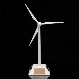 Plastic Model-Zonne-energie Windmolen Windturbine Desktop Decor Wetenschap Speelgoed