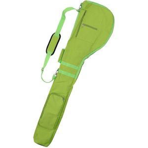 Draagbare Nylon Golf Pouch Tas Reistas Case Sport Tassen Voor Golfer Golf Training Groen/Rood/Oranje/ zwart 2x13x50ft
