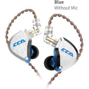 Cca C12 5BA 1DD Hybrid Metal Oortelefoon Hifi Bass Oordopjes Headset In Ear Monitor Noise Cancelling Koptelefoon CA16 C10 C16 zsx Vx T2