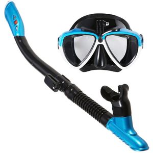 Lixada Snorkelen Masker Snorkel Set Anti-Fog Zwemmen Duikbril Met Adem Droog Snorkel Buis Water Sport Apparatuur