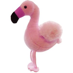 Leuke Flamingo Pompom Sleutelhanger Vrouwen Auto Sleutelhanger Houder Tas Charm Hanger Voor Beste Vriend Accessoires