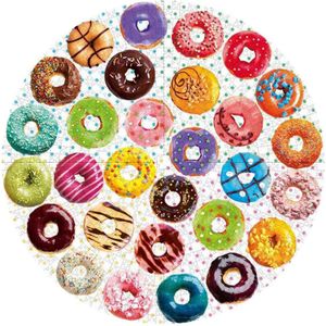 1000 Stuks Puzzel Assembleren Foto Wereld Vlag Donut Puzzels Educatief Speelgoed Voor Kinderen Kerstcadeau