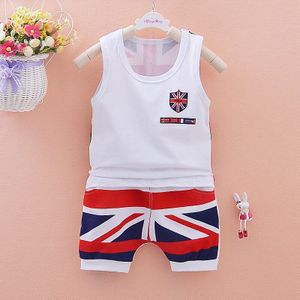 Zomer Kinderen Kid Jongens Meisjes Katoenen Kleding Gentleman Tie Shirt Shorts Peuter Kleding Baby Trainingspakken Baby Casual Pak Set