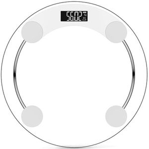 Elektronische Weegschaal Huishoudelijke Body Weegschaal Lcd Gehard Glas Backlight Digitale Display Weegschaal Batterij Supply