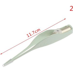 1Pcs Ingebouwde Led Lichten Oor Wax Pickers Cleaner Zaklamp Earpick Oorsmeer Remover Tweezer Lichtgevende