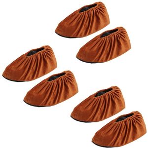 3 Pairs Non Slip Wasbare Herbruikbare Overschoenen Verdikte Boot Cover Overschoenen Voor Kleuterschool Workshop Klaslokaal