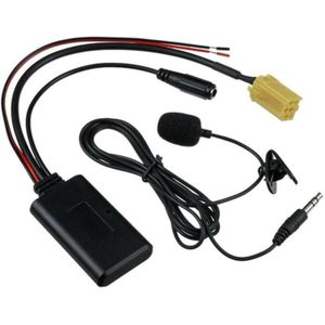 Auto Bluetooth Aux Adapter Draadloze Audio Telefoontje Handsfree Microfoon Kit Voor Benz Smart 451 Voor Fiat Alfa Lancia