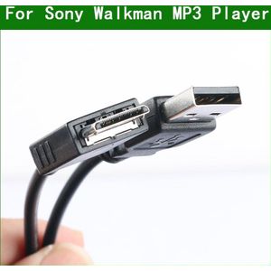 LANFULANG USB DATA LEAD KABEL VOOR SONY WALKMAN NWZ-X1060 NWZ-A726 NWZ-E585 NWZ-A10 NWZ-A15 Mp3-speler