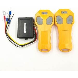 DC12V Universele Auto Wireless Winch Afstandsbediening Met Twin Handset Twee Matched Zenders (6.5)