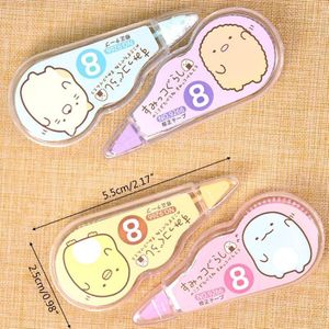 4 Stks/pak Kawaii Wit Out Corrector Correctie Tape Briefpapier Schoolbenodigdheden