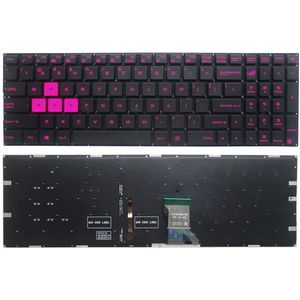 Laptop Verlicht Toetsenbord Voor Asus GL502VM FX502 FZX60 GL702 GL753 FX502 GL702VM GL702VS Us Backlit Standaard Engels Layout