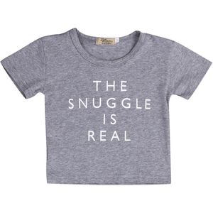 Pudcoco Pasgeboren Kinderen Zomer Kleding Baby Boy Meisje Katoen Korte SleeveT Shirts Outfit Tops Tee